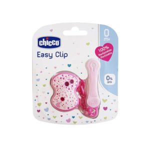 Chicco Clip With Chain Pink