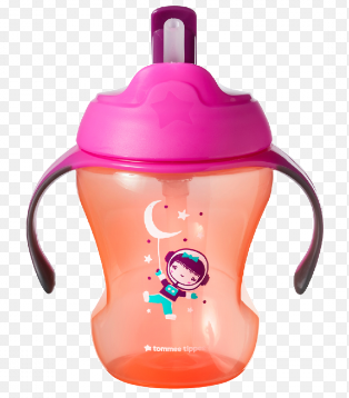 Tommee tippee Explora Straw Cup Girl Pink