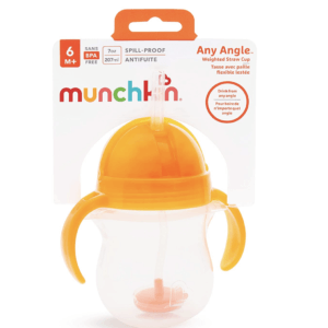Munchkin Weighted Straw[orange]