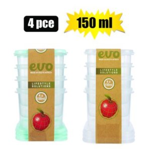 Containers 4x Mini 150ml