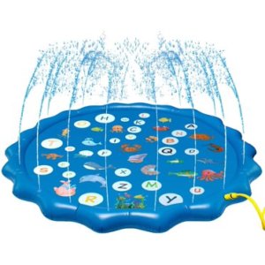 Water Sprinkler Mat Alphabet