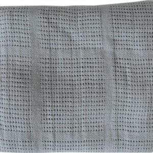 Snuggle Time cellular Blanket Small [Grey]