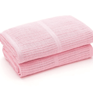 Snuggle Time Cellular Blanket Small [Pink]